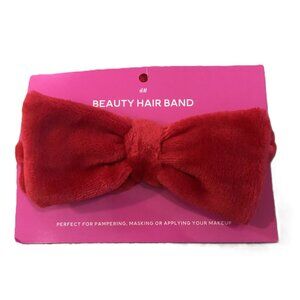H&M Beauty Hair band/Head Band Big Red Bow
